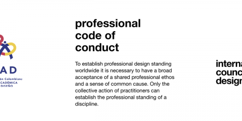 Traducción al Español del «Código de conducta profesional para diseñadores»