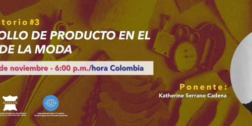 Charla RAD-ACOLCUR «Desarrollo de producto en el sector de la moda»