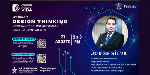 Webinar DESIGN THINKING encender la creatividad para la innovación