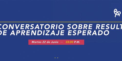 Conversatorio sobre Resultados de Aprendizaje Esperado