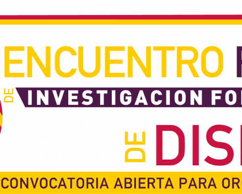 Convocatoria para organizadores 5º Encuentro RAD de Investigación Formativa en Diseño - 2023