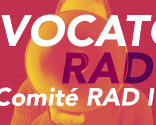 Convocatoria para miembros del comité interno RAD I+C